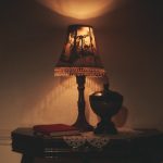 Photo dark academia lamp
